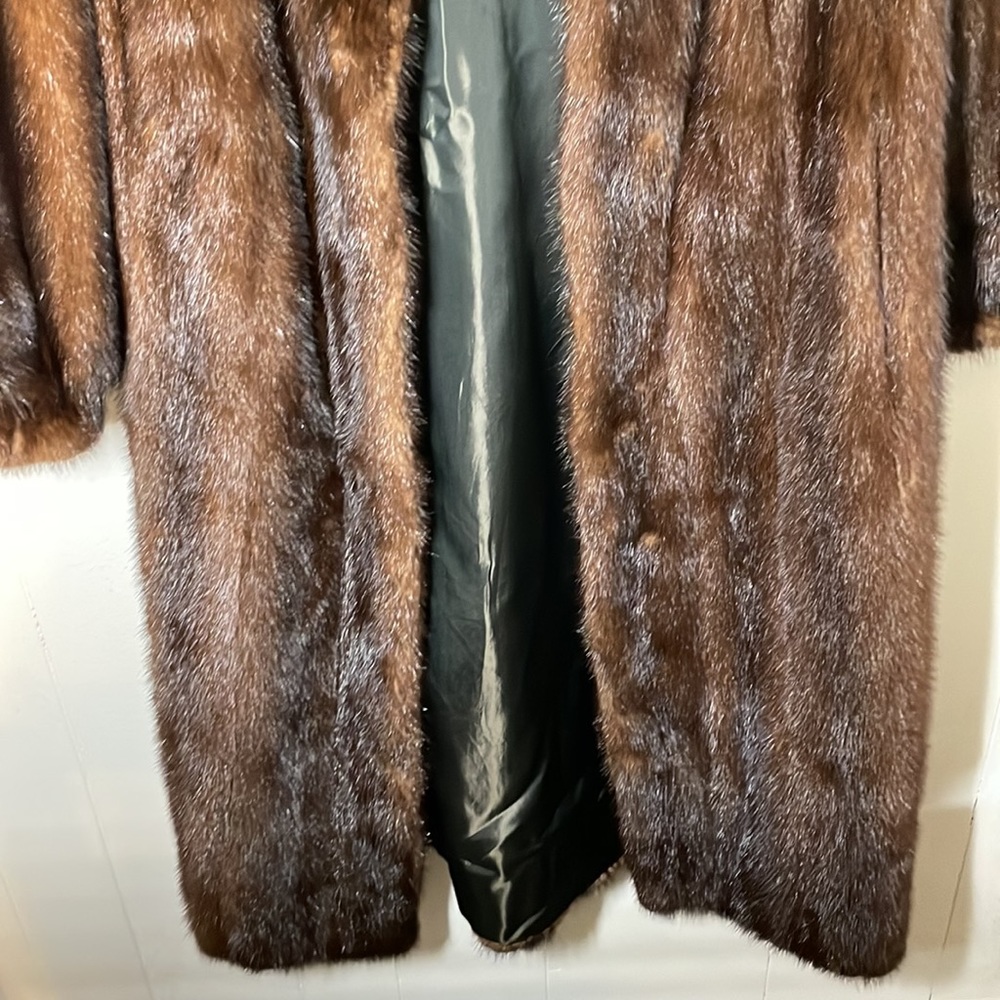Vintage Mink Genuine Full Length Custom Made Coat - Picture 3 of 17